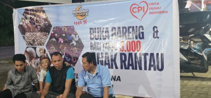 Foto: Buka Bareng Anak Rantau Yayasan Cinta Peduli Indonesia